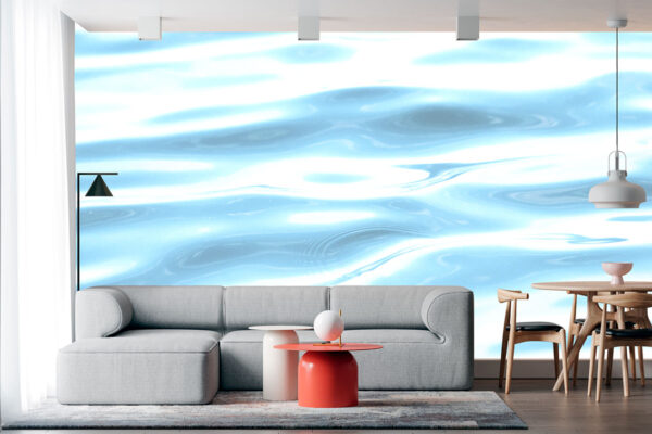 imagen de Fotomural superficie agua reflejo sol en decoracionesenvinilo.com