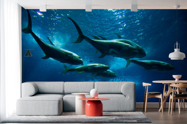 imagen de Fotomural familia atunes en decoracionesenvinilo.com