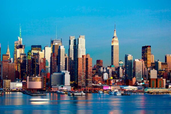 imagen de Fotomural New York mar en decoracionesenvinilo.com