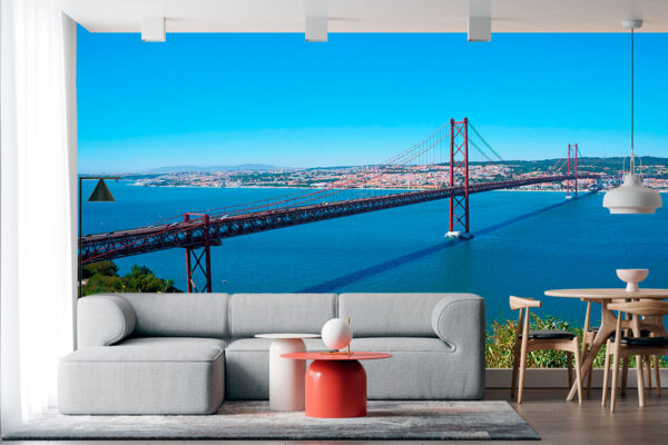 imagen de Fotomural puente Portugal 2 en decoracionesenvinilo.com