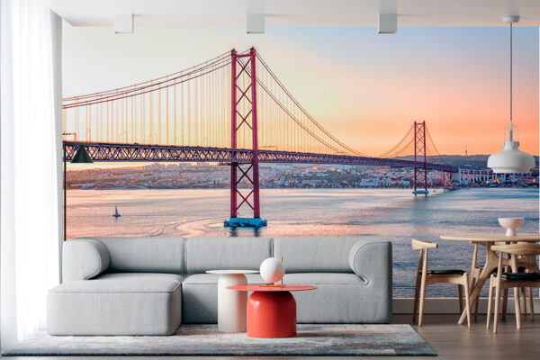imagen de Fotomural puente Portugal en decoracionesenvinilo.com