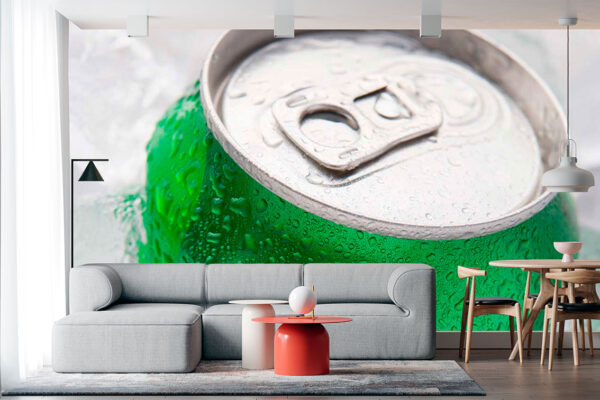 imagen de Fotomural lata de referesco en decoracionesenvinilo.com