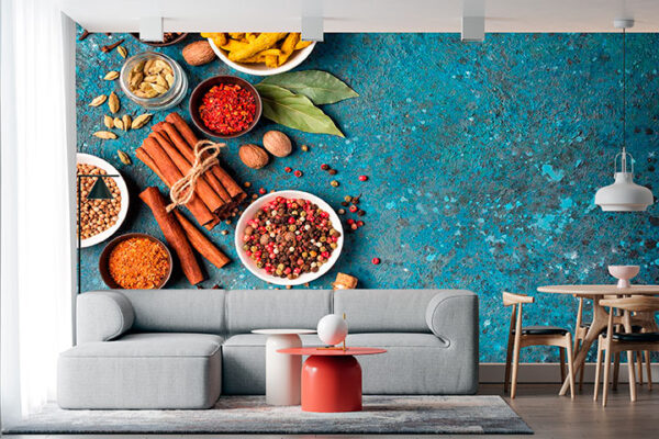 imagen de Fotomural multiples especias en decoracionesenvinilo.com