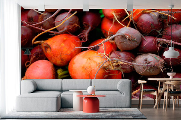 imagen de Fotomural conjunto de rabanos en decoracionesenvinilo.com