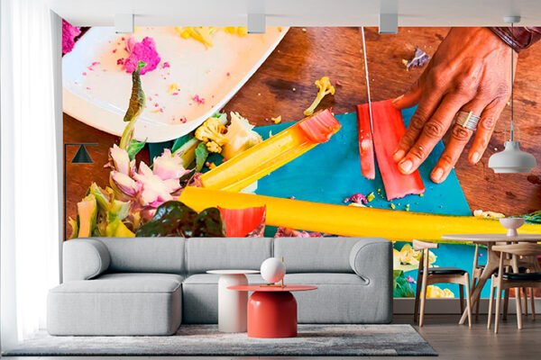imagen de Fotomural cocinando en decoracionesenvinilo.com
