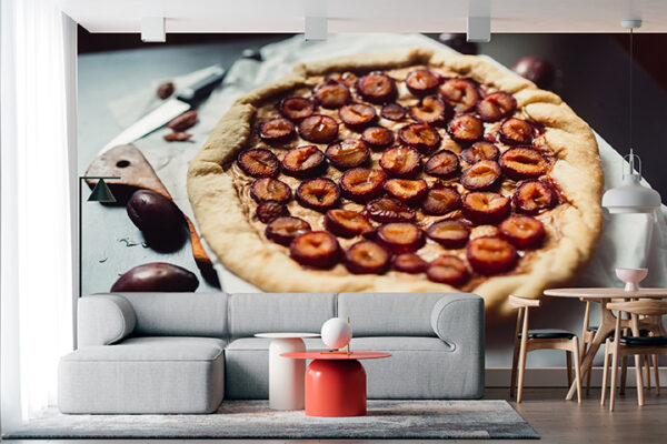 imagen de Fotomural pastel ciruelas en decoracionesenvinilo.com