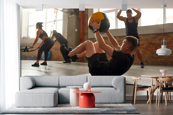 imagen de Fotomural crossfit en decoracionesenvinilo.com