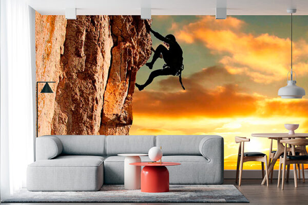 imagen de Fotomural escalada en decoracionesenvinilo.com