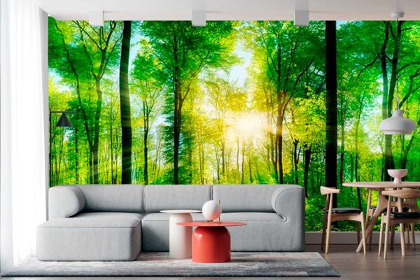 imagen de Fotomural mar de bosques en decoracionesenvinilo.com