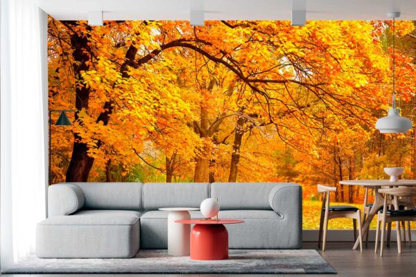 imagen de Fotomural arboles otoñales en decoracionesenvinilo.com