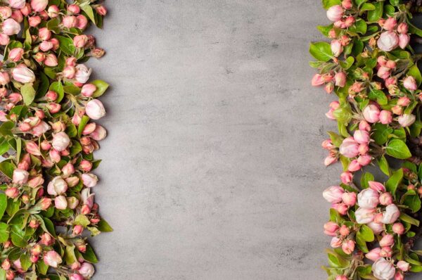 imagen de Fotomural camino de flores en decoracionesenvinilo.com