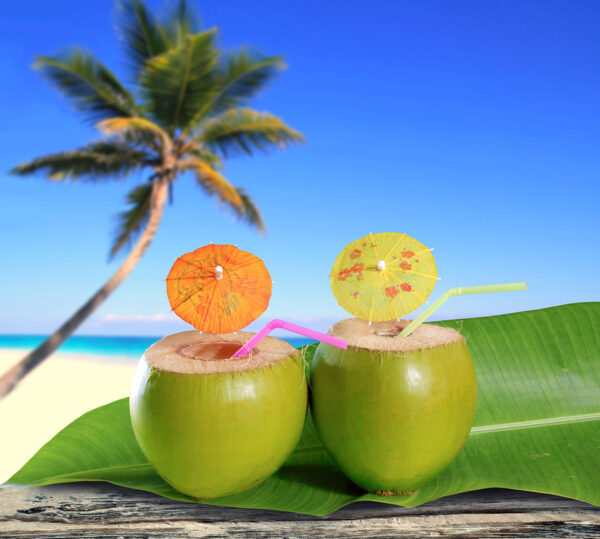 imagen de Fotomural coctel en la playa en decoracionesenvinilo.com