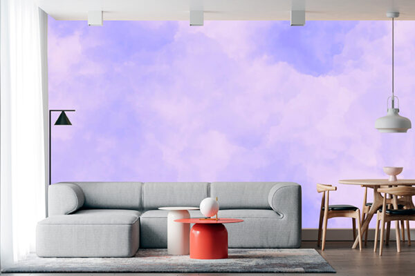 imagen de Fotomural cielo morado en decoracionesenvinilo.com