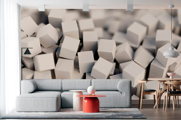 imagen de Fotomural terrón azúcar en decoracionesenvinilo.com