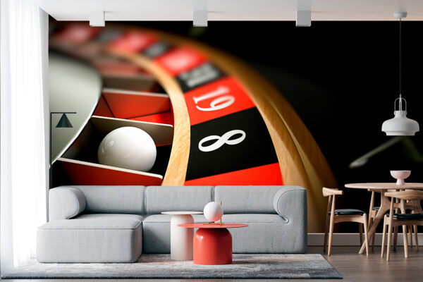 imagen de Fotomural ruleta casino en decoracionesenvinilo.com