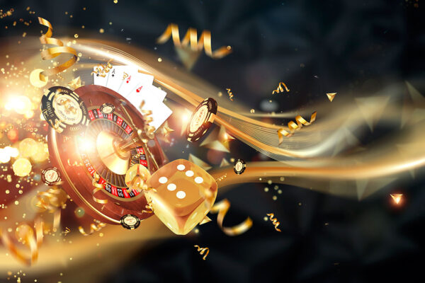 imagen de Fotomural juego dorado Las Vegas en decoracionesenvinilo.com