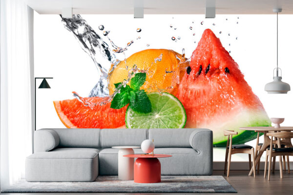 imagen de Fotomural frutas en decoracionesenvinilo.com
