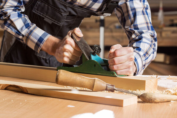 imagen de Fotomural puliendo madera en decoracionesenvinilo.com