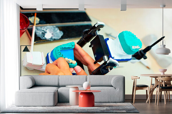 imagen de Fotomural dentista en decoracionesenvinilo.com