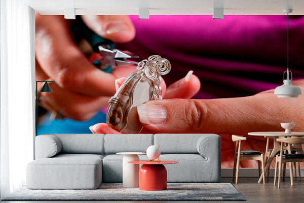 imagen de Fotomural orfebrería joyería en decoracionesenvinilo.com