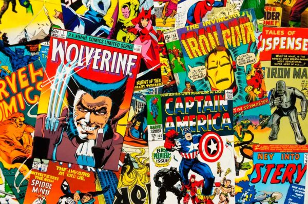 imagen de Fotomural Marvel Comics en decoracionesenvinilo.com