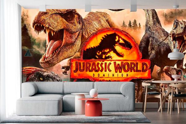 imagen de Fotomural Jurassic World en decoracionesenvinilo.com