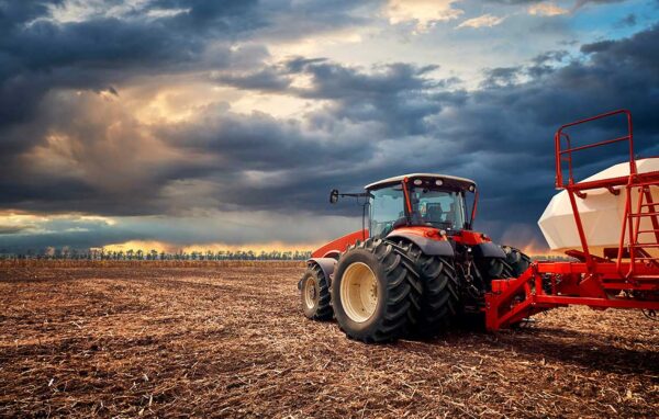 imagen de Fotomural tractor en campo 2 en decoracionesenvinilo.com