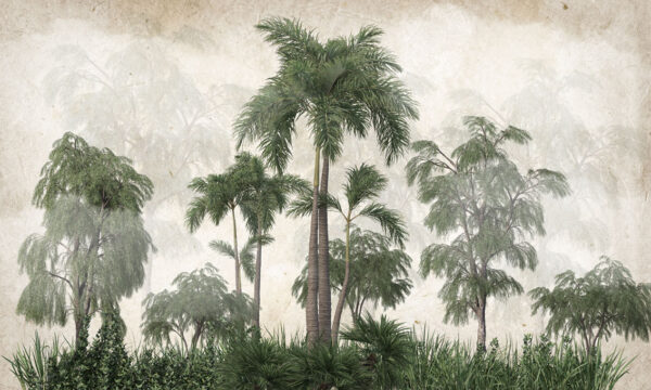 imagen de Fotomural palmeras tropicales en decoracionesenvinilo.com