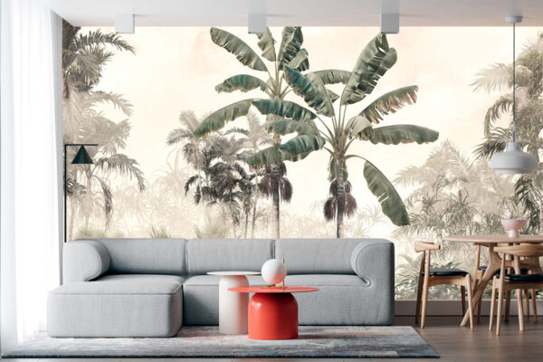 imagen de Fotomural palmera selvática en decoracionesenvinilo.com