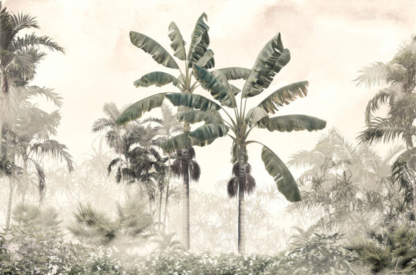 imagen de Fotomural palmera selvática en decoracionesenvinilo.com
