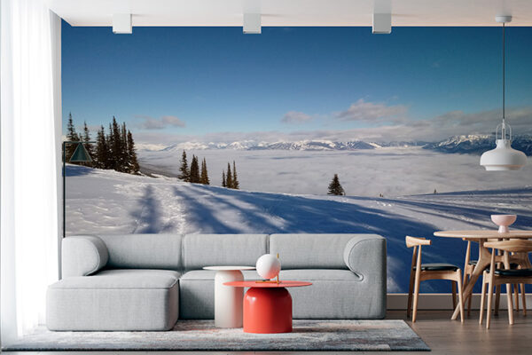 imagen de Fotomural montañas nevadas en decoracionesenvinilo.com