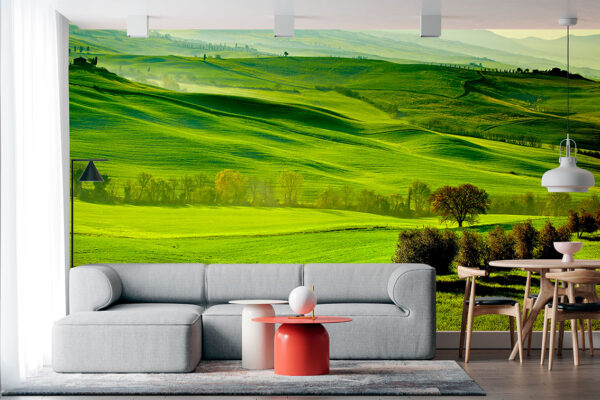imagen de Fotomural campos cultivados en decoracionesenvinilo.com