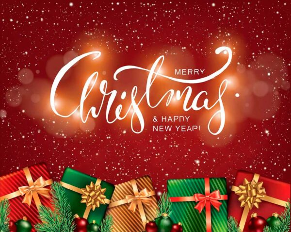 imagen de Fotomural felicitación de Navidad en decoracionesenvinilo.com