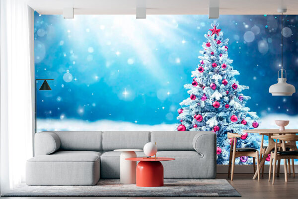 imagen de Fotomural árbol de Navidad en decoracionesenvinilo.com
