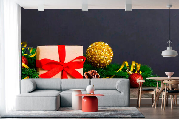 imagen de Fotomural regalos de Navidad en decoracionesenvinilo.com