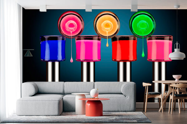 imagen de Fotomural maquillaje en decoracionesenvinilo.com