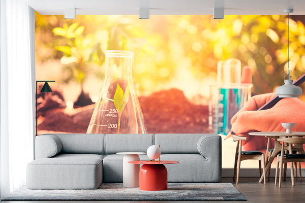 imagen de Fotomural herbología en decoracionesenvinilo.com