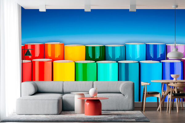 imagen de Fotomural vinilos de colores en decoracionesenvinilo.com