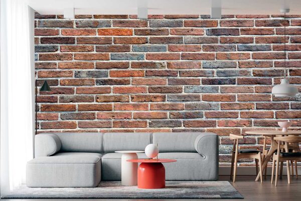 imagen de Fotomural muro de ladrillos en decoracionesenvinilo.com