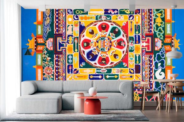 imagen de Fotomural mandala en decoracionesenvinilo.com