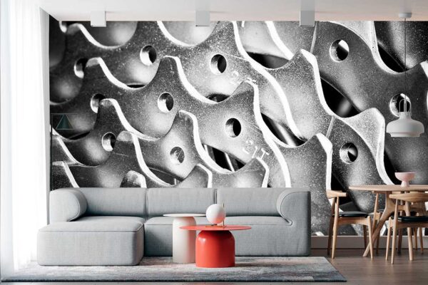 imagen de Fotomural platos de bicicleta en decoracionesenvinilo.com