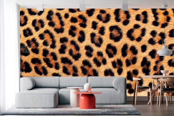 imagen de Fotomural piel de leopardo en decoracionesenvinilo.com