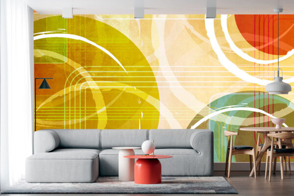 imagen de Fotomural pintura vintage en decoracionesenvinilo.com