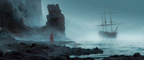 imagen de Fotomural barco en la niebla en decoracionesenvinilo.com