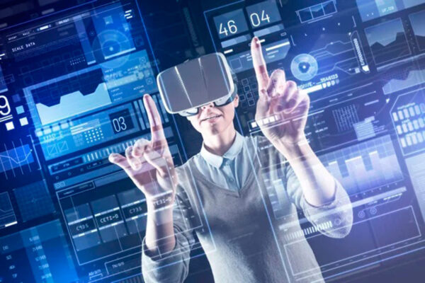 imagen de Fotomural gafas de realidad virtual en decoracionesenvinilo.com